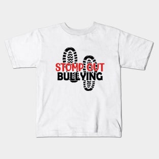 Stomp Out Bullying Kids T-Shirt